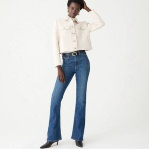 J Crew Skinny Flare in Wakeman Wash jeans BT481 Size 32